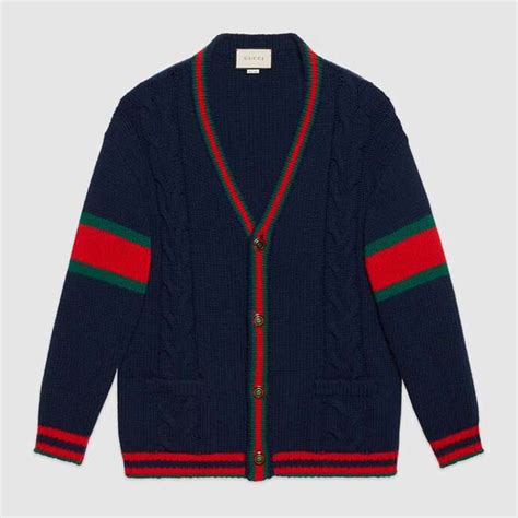 gucci sweater navy|gucci sweater for women.